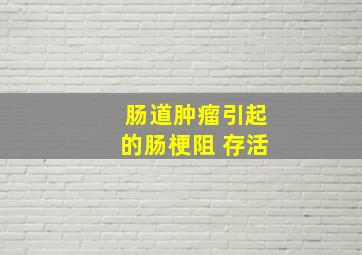 肠道肿瘤引起的肠梗阻 存活